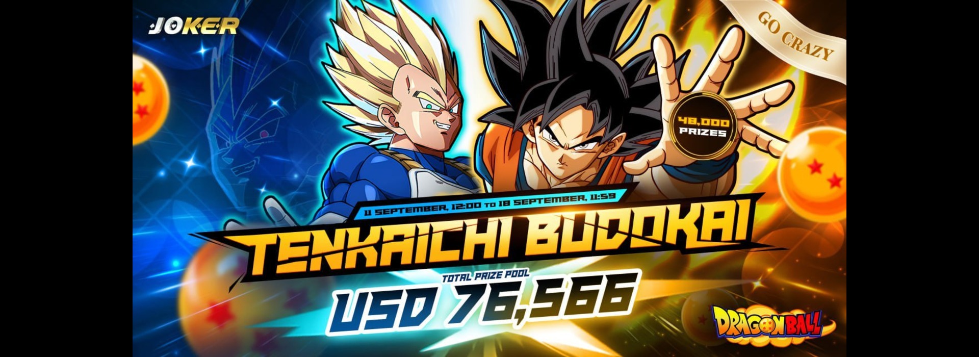 Tenkaichi Budokai : Joker Go-Crazy Competition